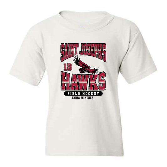 St. Joe's - NCAA Women's Field Hockey : Emma Winther - Sport Shersey Youth T-Shirt