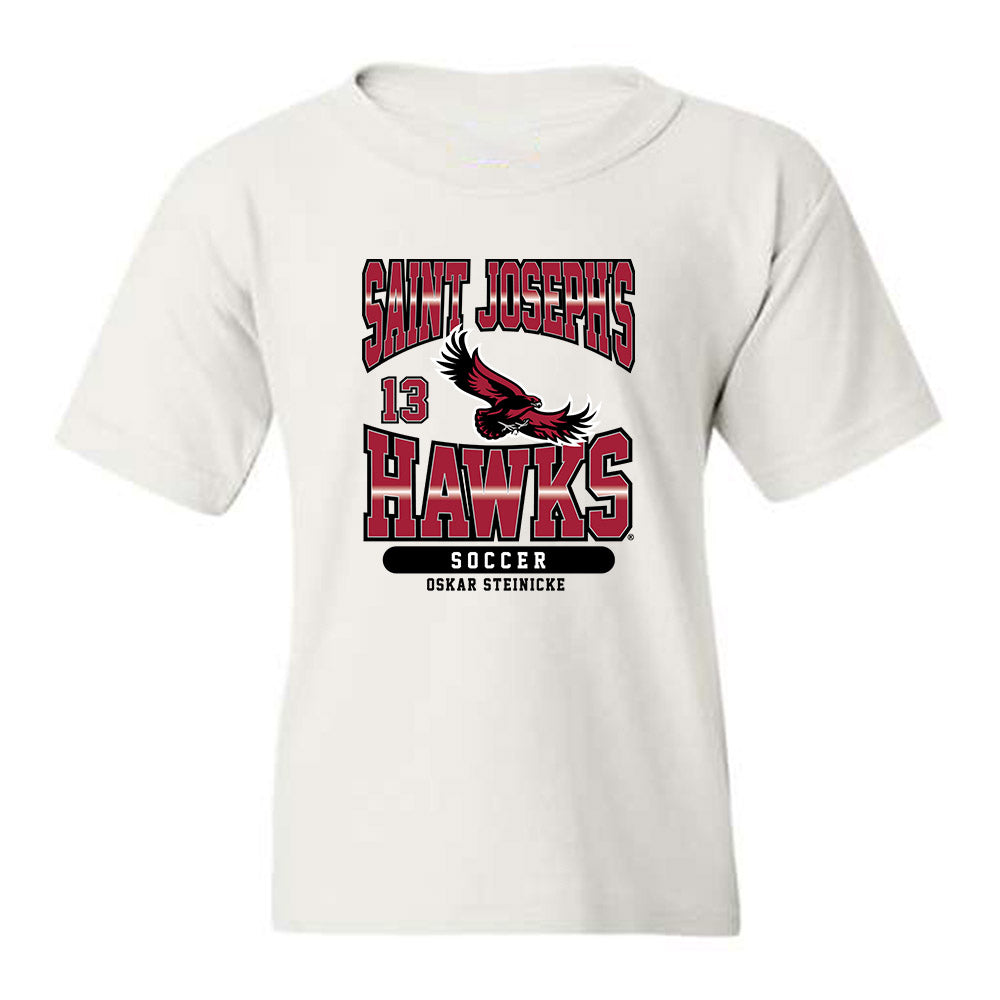 St. Joe's - NCAA Men's Soccer : Oskar Steinicke - Sport Shersey Youth T-Shirt