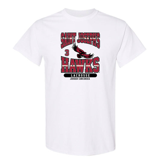 St. Joe's - NCAA Women's Lacrosse : Jorden Concordia - Sport Shersey T-Shirt