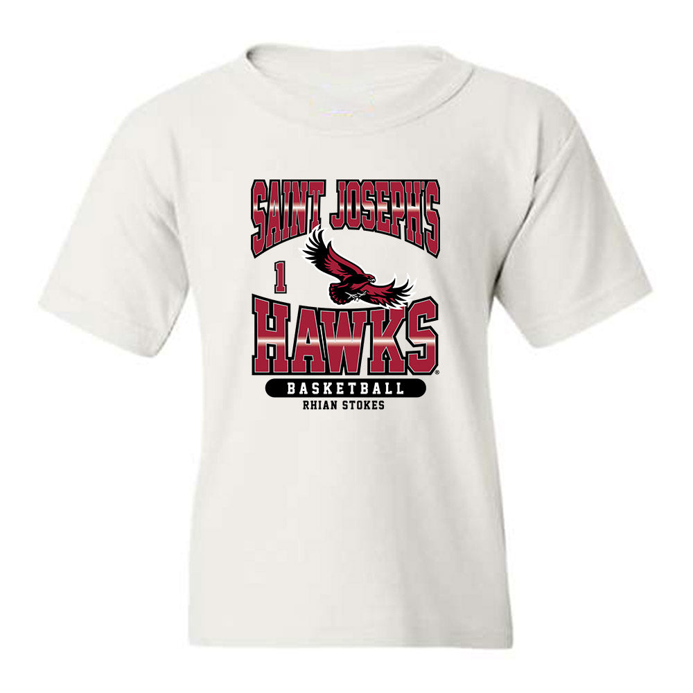 St. Joe's - NCAA Women's Basketball : Rhian Stokes - Sport Shersey Youth T-Shirt