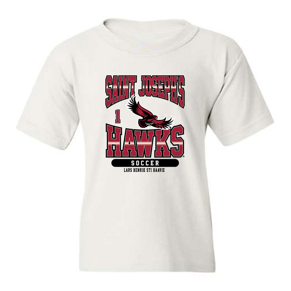 St. Joe's - NCAA Men's Soccer : Lars Henrik Sti Haavie - Sport Shersey Youth T-Shirt