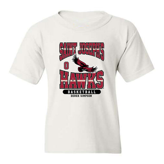 St. Joe's - NCAA Men's Basketball : Derek Simpson - Youth T-Shirt