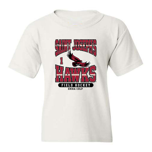 St. Joe's - NCAA Women's Field Hockey : Erika Culp - Sport Shersey Youth T-Shirt