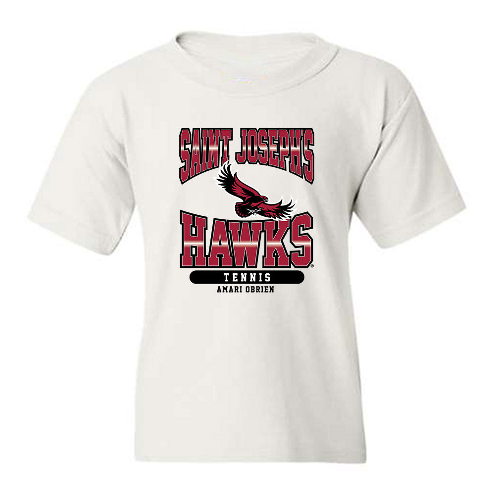 St. Joe's - NCAA Women's Tennis : Amari OBrien - Sport Shersey Youth T-Shirt-0
