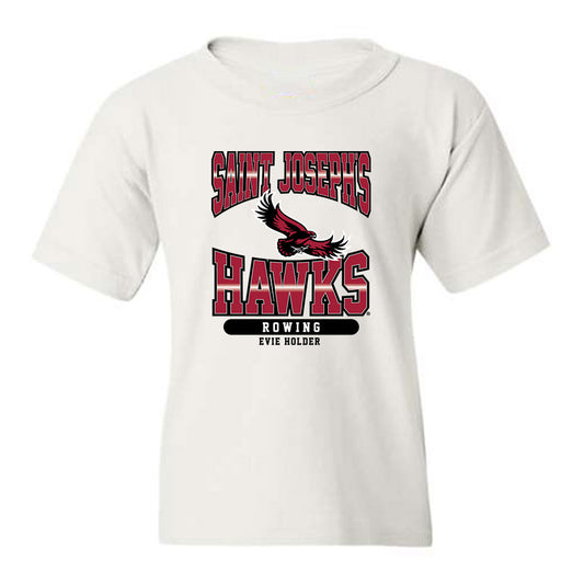 St. Joe's - NCAA Women's Rowing : Evie Holder - Sport Shersey Youth T-Shirt