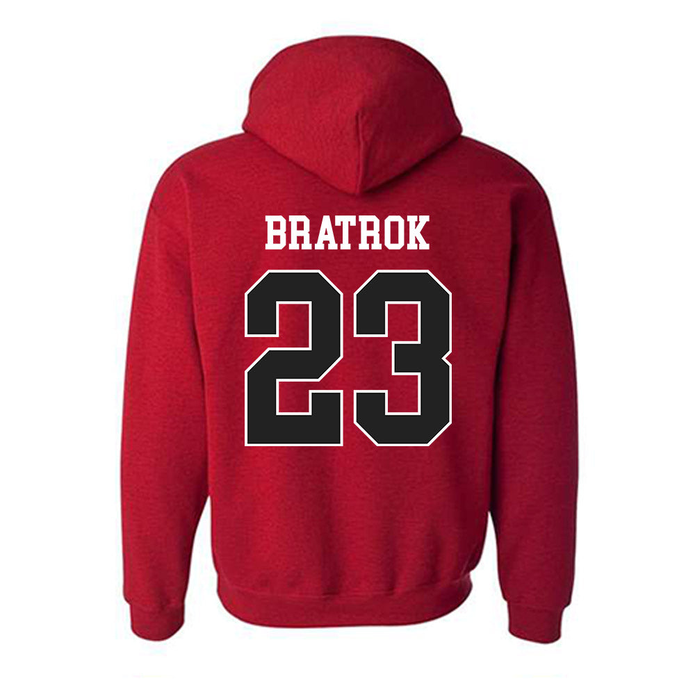 St. Joe's - NCAA Men's Soccer : Vegard Bratrok - Classic Shersey Hooded Sweatshirt-1