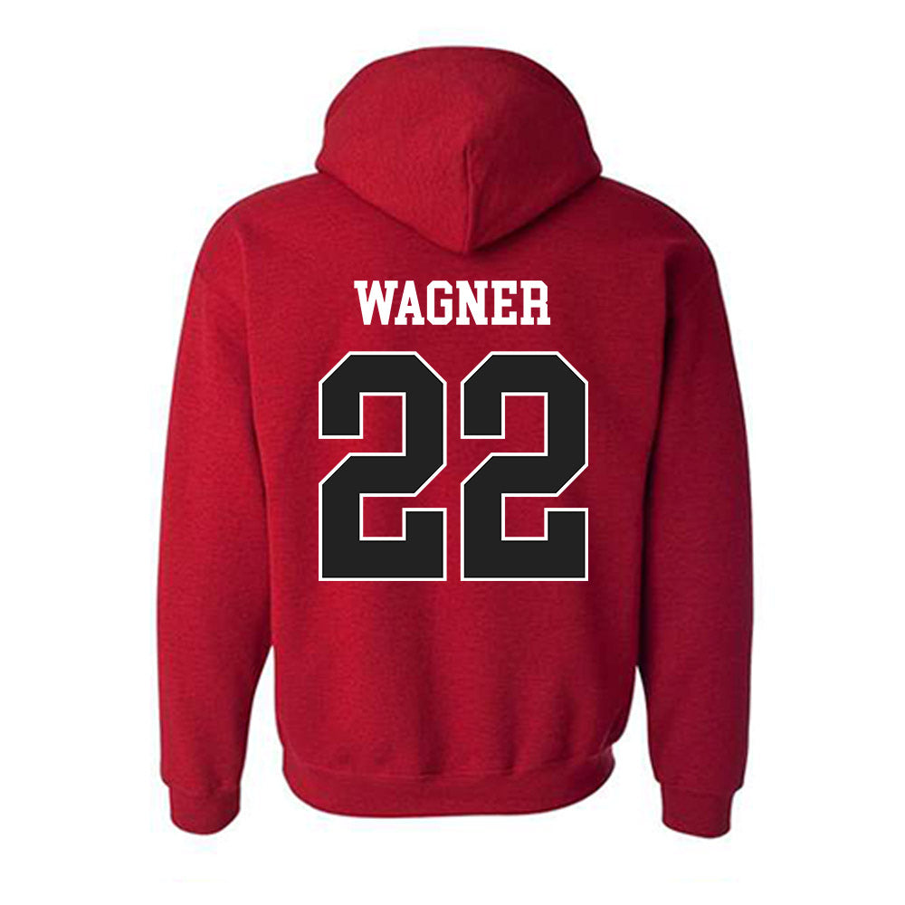St. Joe's - NCAA Softball : Jenna Wagner - Classic Shersey Hooded Sweatshirt-1