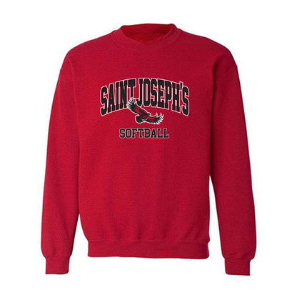 St. Joe's - NCAA Softball : Taylor Trowbridge - Crewneck Sweatshirt Classic Shersey