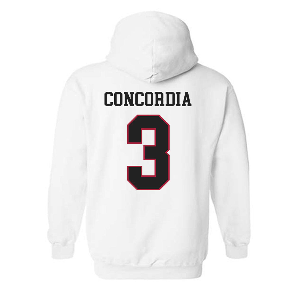 St. Joe's - NCAA Women's Lacrosse : Jorden Concordia - Classic Shersey Hooded Sweatshirt