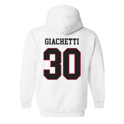 St. Joe's - NCAA Men's Lacrosse : Charlie Giachetti - Classic Shersey Hooded Sweatshirt-1