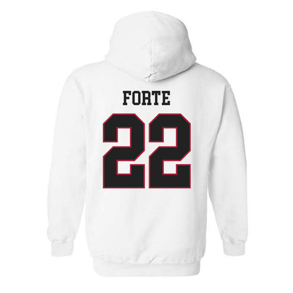 St. Joe's - NCAA Men's Lacrosse : Sam-forte Forte - Classic Shersey Hooded Sweatshirt-1
