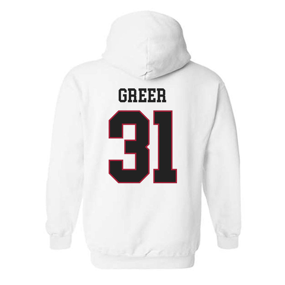 St. Joe's - NCAA Women's Basketball : Lauren Greer - Classic Shersey Hooded Sweatshirt-1