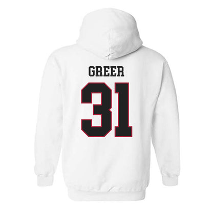 St. Joe's - NCAA Women's Basketball : Lauren Greer - Classic Shersey Hooded Sweatshirt-1