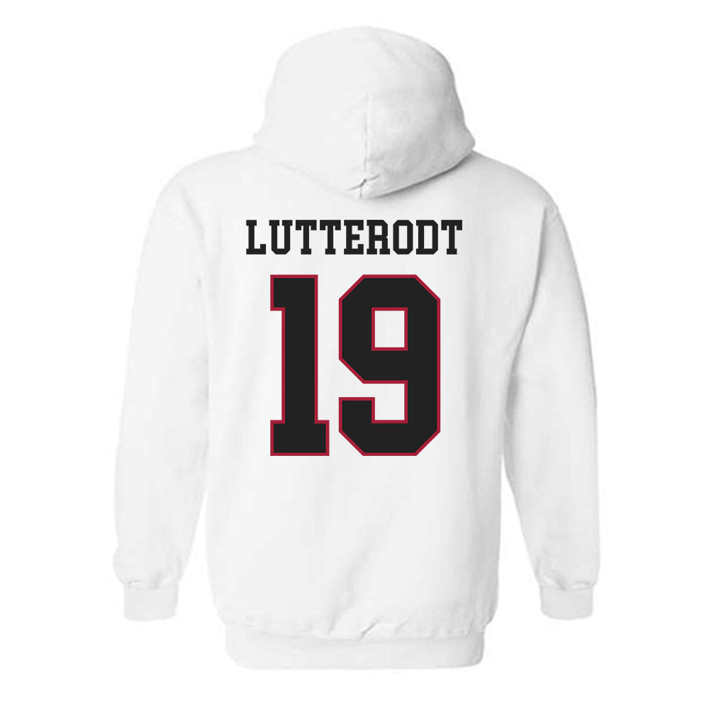 St. Joe's - NCAA Women's Basketball : Olivia Lutterodt - Classic Shersey Hooded Sweatshirt-1
