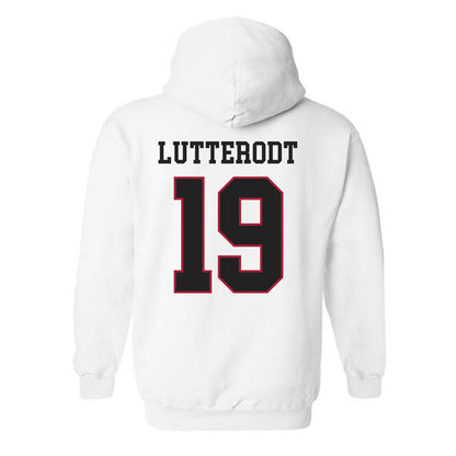 St. Joe's - NCAA Women's Basketball : Olivia Lutterodt - Classic Shersey Hooded Sweatshirt-1