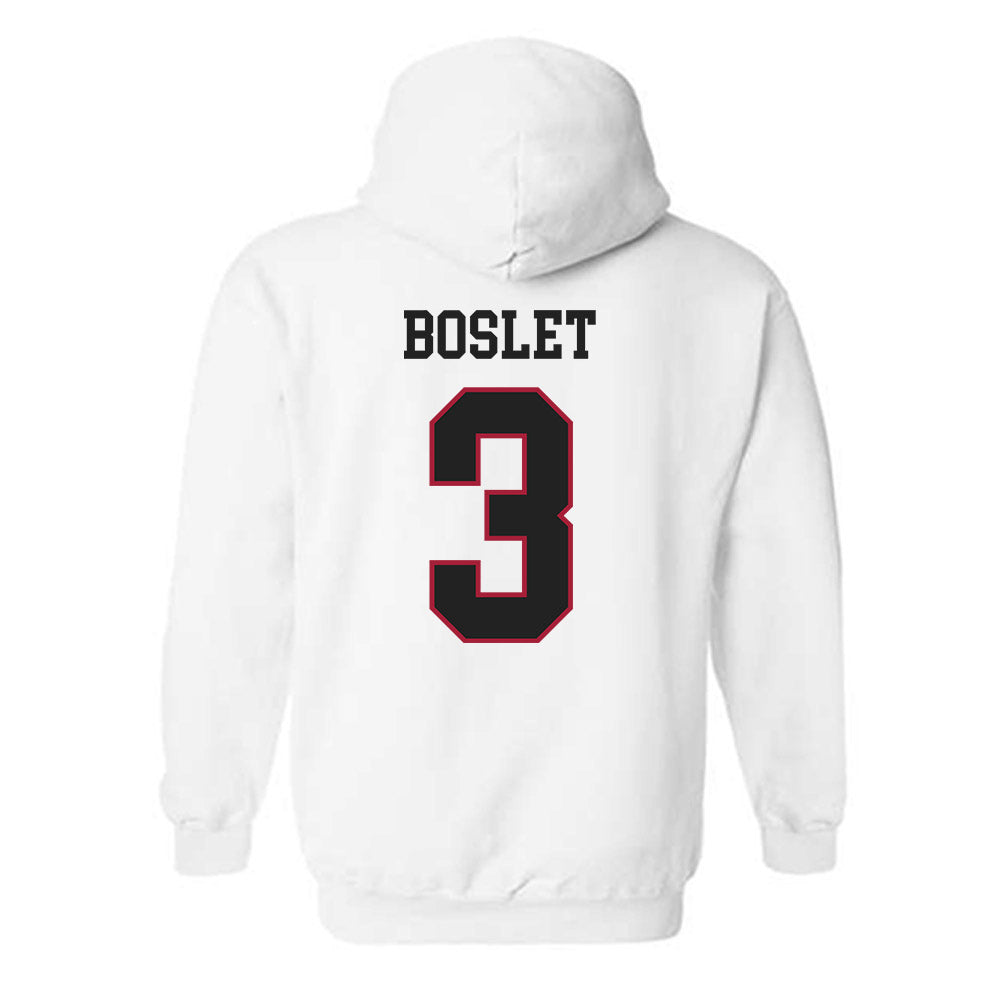 St. Joe's - NCAA Women's Basketball : Emma Boslet - Hooded Sweatshirt Classic Shersey