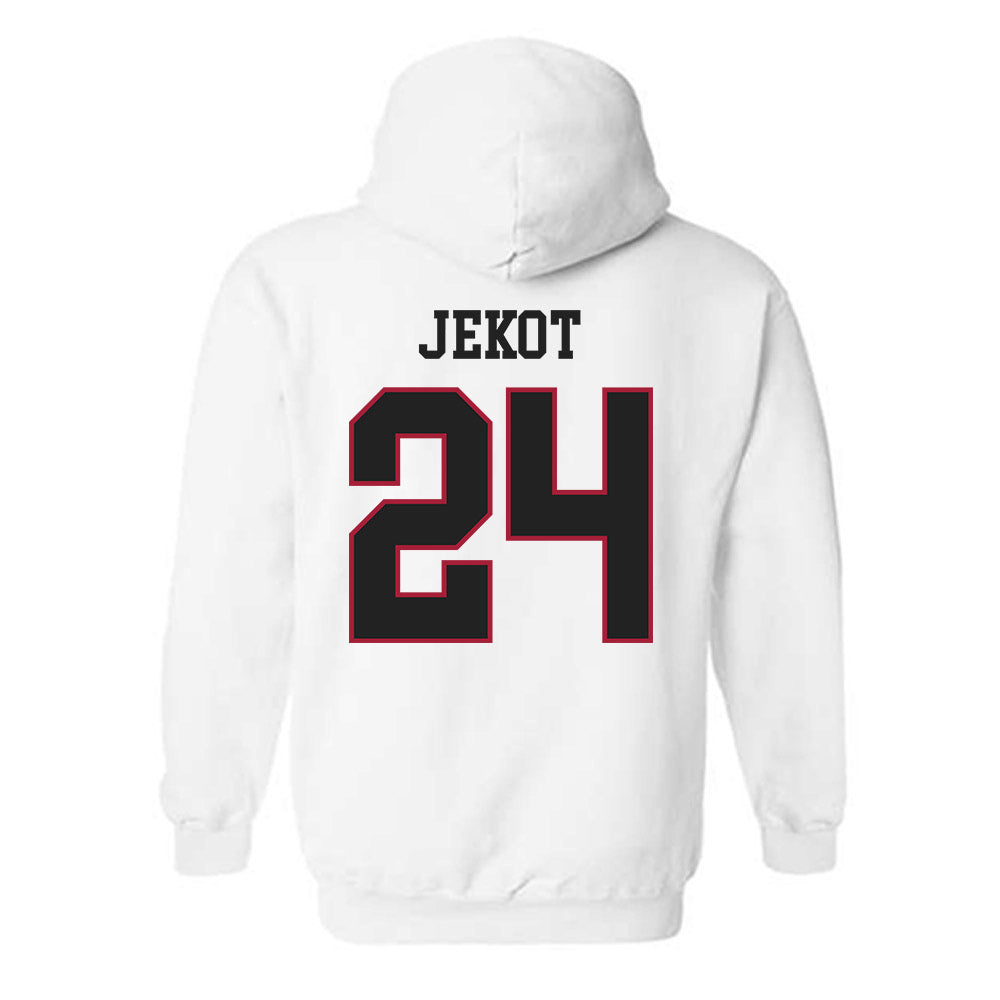 St. Joe's - NCAA Women's Basketball : Jill Jekot - Classic Shersey Hooded Sweatshirt-1
