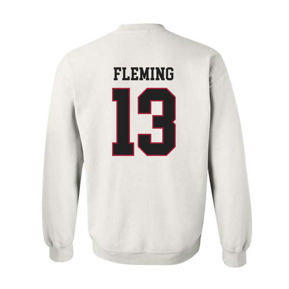 St. Joe's - NCAA Men's Basketball : Rasheer Fleming - Crewneck Sweatshirt Classic Shersey