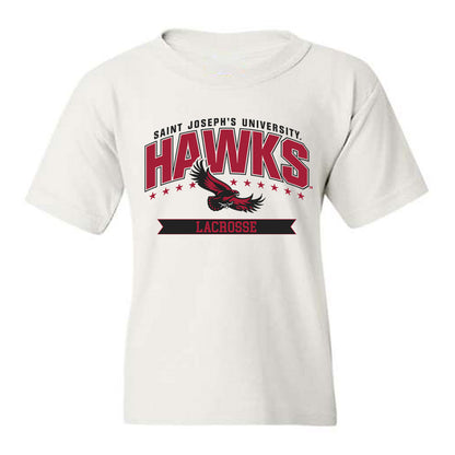 St. Joe's - NCAA Men's Lacrosse : Sam-forte Forte - Classic Shersey Youth T-Shirt-0