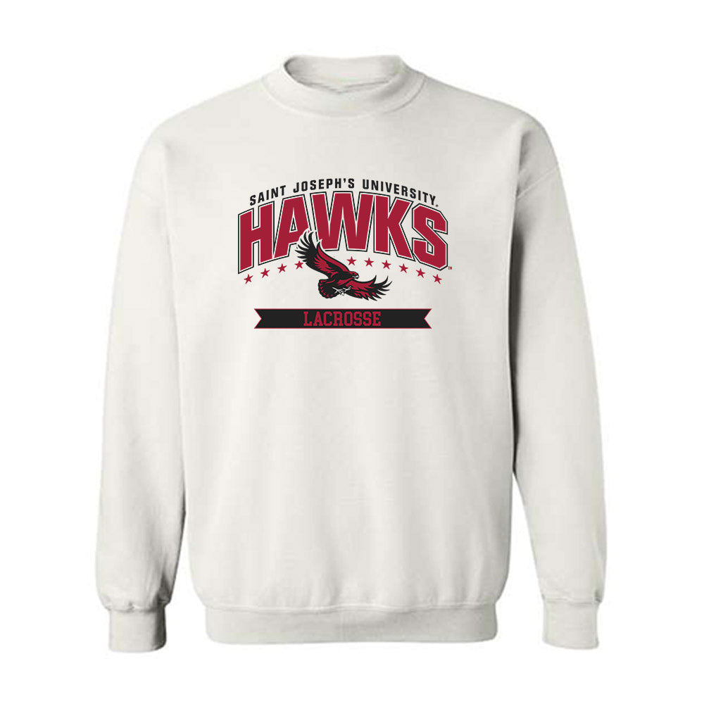 St. Joe's - NCAA Men's Lacrosse : Braedon Chayes - Classic Shersey Crewneck Sweatshirt-0