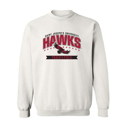 St. Joe's - NCAA Men's Track & Field : Jerael Moore - Classic Shersey Crewneck Sweatshirt-0