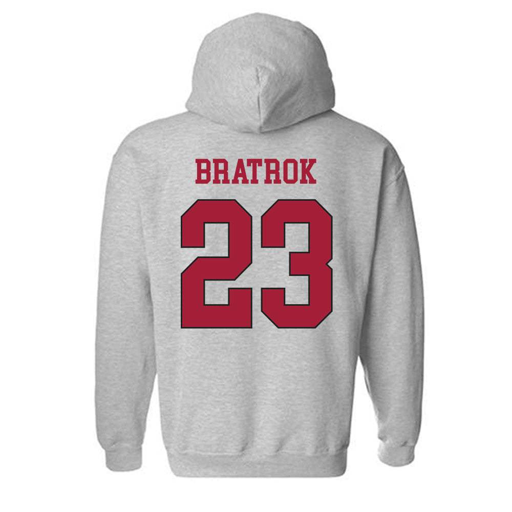 St. Joe's - NCAA Men's Soccer : Vegard Bratrok - Classic Shersey Hooded Sweatshirt-1