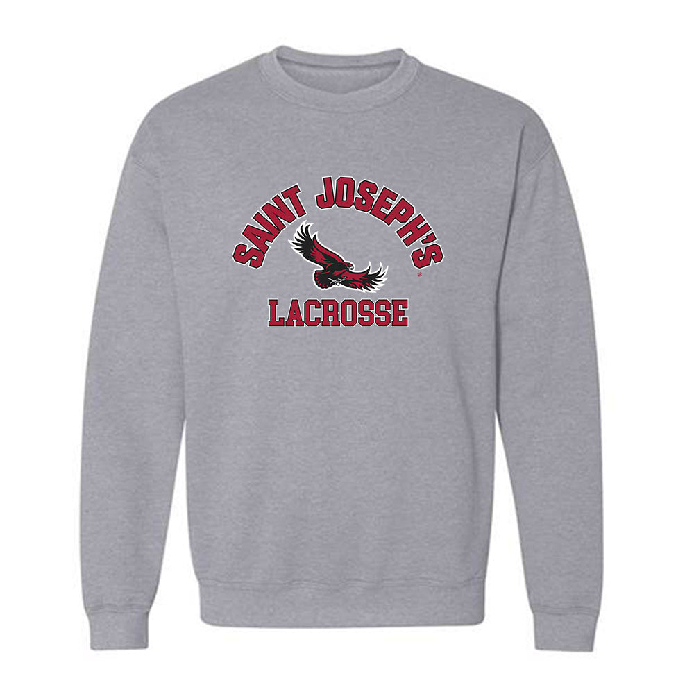 St. Joe's - NCAA Men's Lacrosse : william barber - Classic Shersey Crewneck Sweatshirt-0