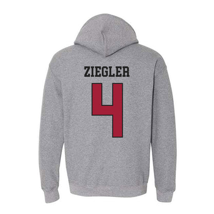 St. Joe's - NCAA Women's Basketball : Laura Ziegler - Hooded Sweatshirt Classic Shersey