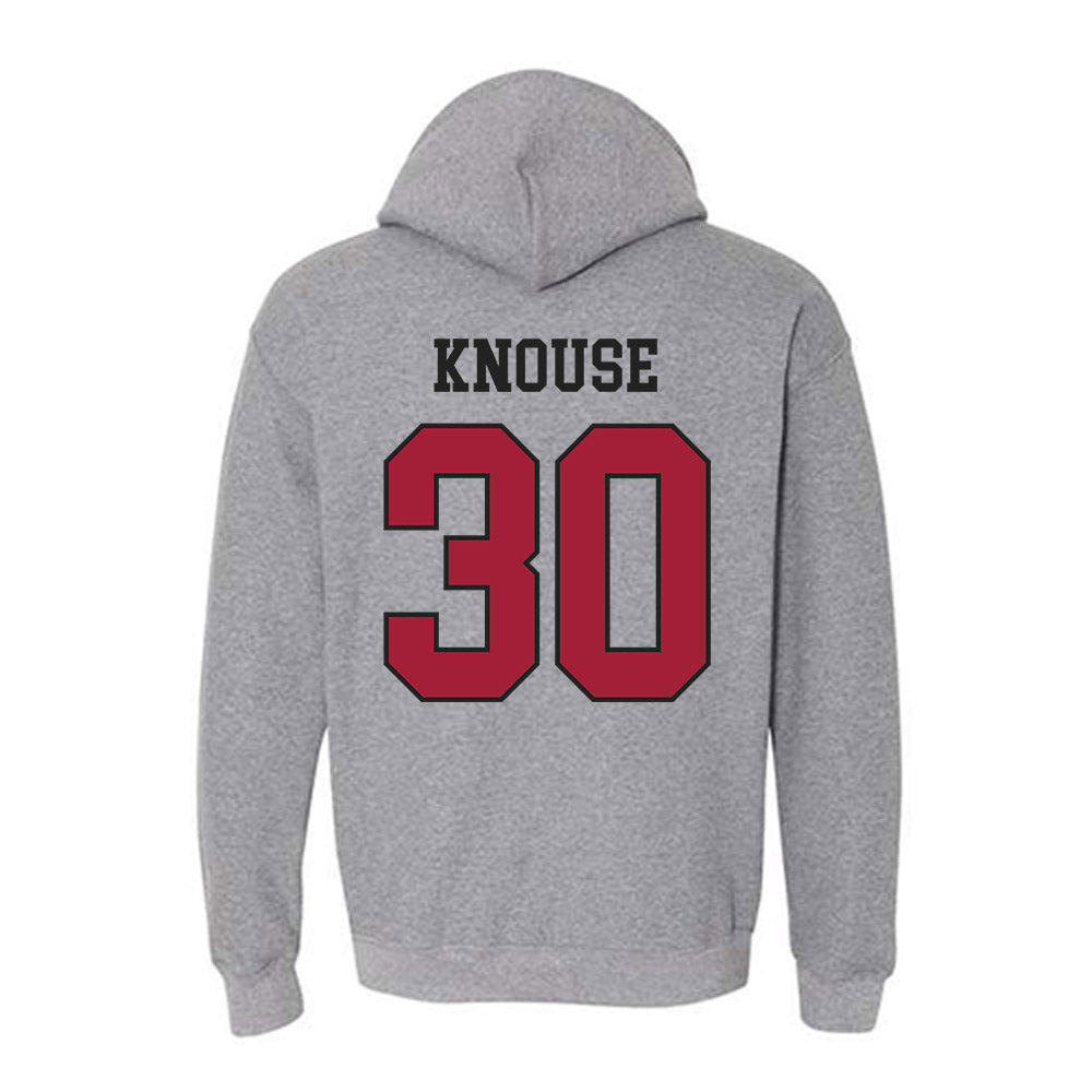 St. Joe's - NCAA Women's Basketball : Emily Knouse - Classic Shersey Hooded Sweatshirt-1