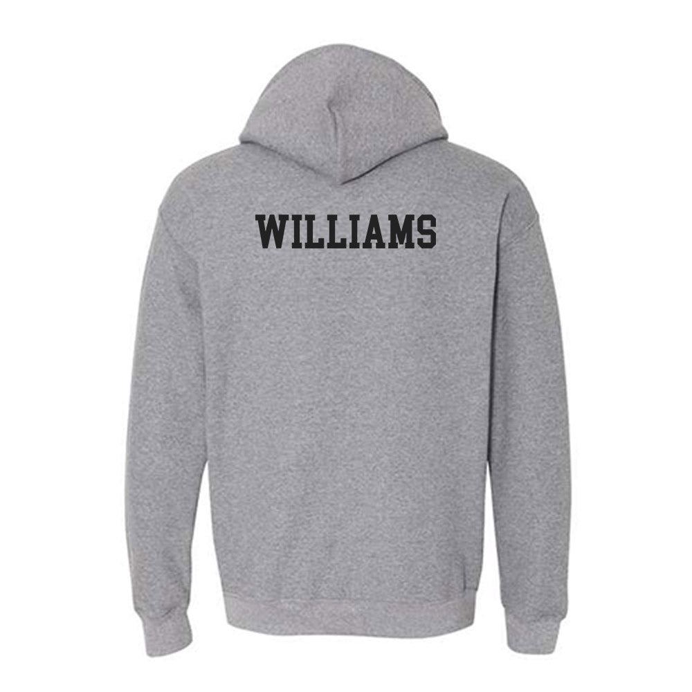 St. Joe's - NCAA Men's Track & Field : Jalen Williams - Classic Shersey Hooded Sweatshirt-1
