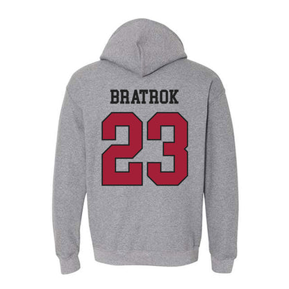 St. Joe's - NCAA Men's Soccer : Vegard Bratrok - Classic Shersey Hooded Sweatshirt-1