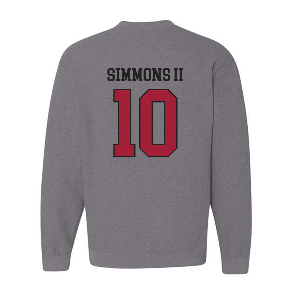 St. Joe's - NCAA Men's Basketball : Shawn Simmons II - Crewneck Sweatshirt Classic Shersey