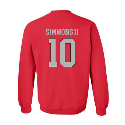 St. Joe's - NCAA Men's Basketball : Shawn Simmons II - Crewneck Sweatshirt Classic Shersey