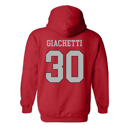 St. Joe's - NCAA Men's Lacrosse : Charlie Giachetti - Classic Shersey Hooded Sweatshirt-1