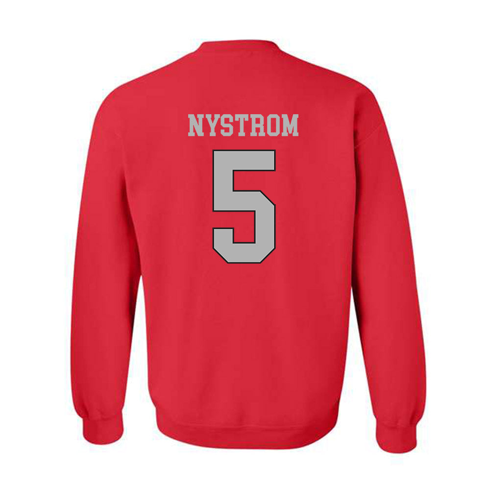 St. Joe's - NCAA Women's Basketball : Julia Nystrom - Crewneck Sweatshirt Classic Shersey