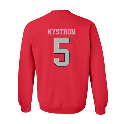 St. Joe's - NCAA Women's Basketball : Julia Nystrom - Crewneck Sweatshirt Classic Shersey