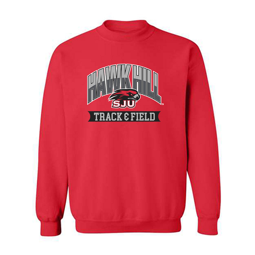 St. Joe's - NCAA Men's Track & Field : Jalen Williams - Classic Shersey Crewneck Sweatshirt-0