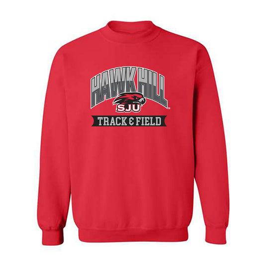 St. Joe's - NCAA Men's Track & Field : Jerael Moore - Classic Shersey Crewneck Sweatshirt-0