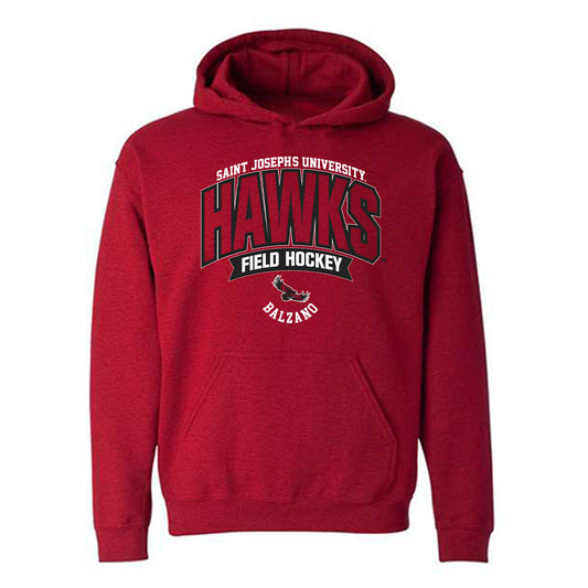 St. Joe's - NCAA Women's Field Hockey : Gabby Balzano - Sport Shersey Hooded Sweatshirt-0