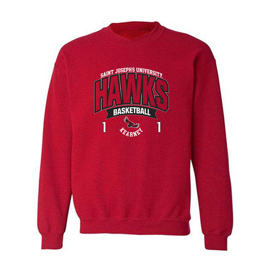 St. Joe's - NCAA Men's Basketball : Kevin Kearney - Sport Shersey Crewneck Sweatshirt