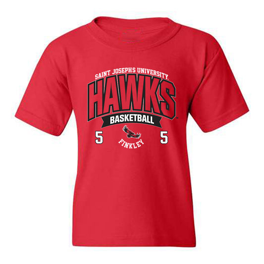 St. Joe's - NCAA Men's Basketball : Anthony Finkley - Youth T-Shirt