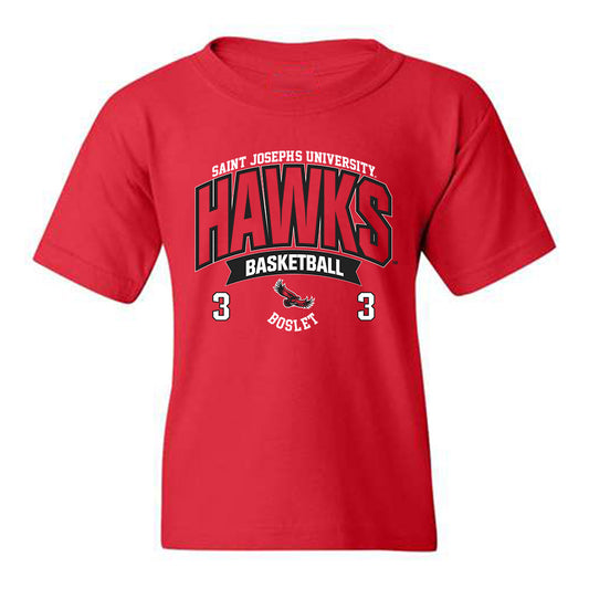 St. Joe's - NCAA Women's Basketball : Emma Boslet - Youth T-Shirt Sports Shersey