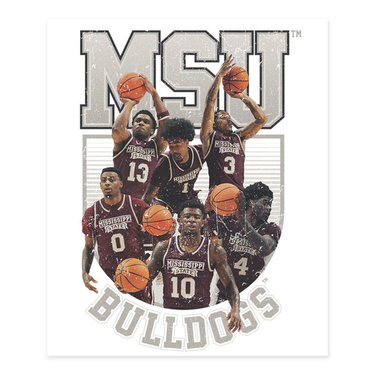 Mississippi State - NCAA Men's Basketball : - Team Poster 20x24-0