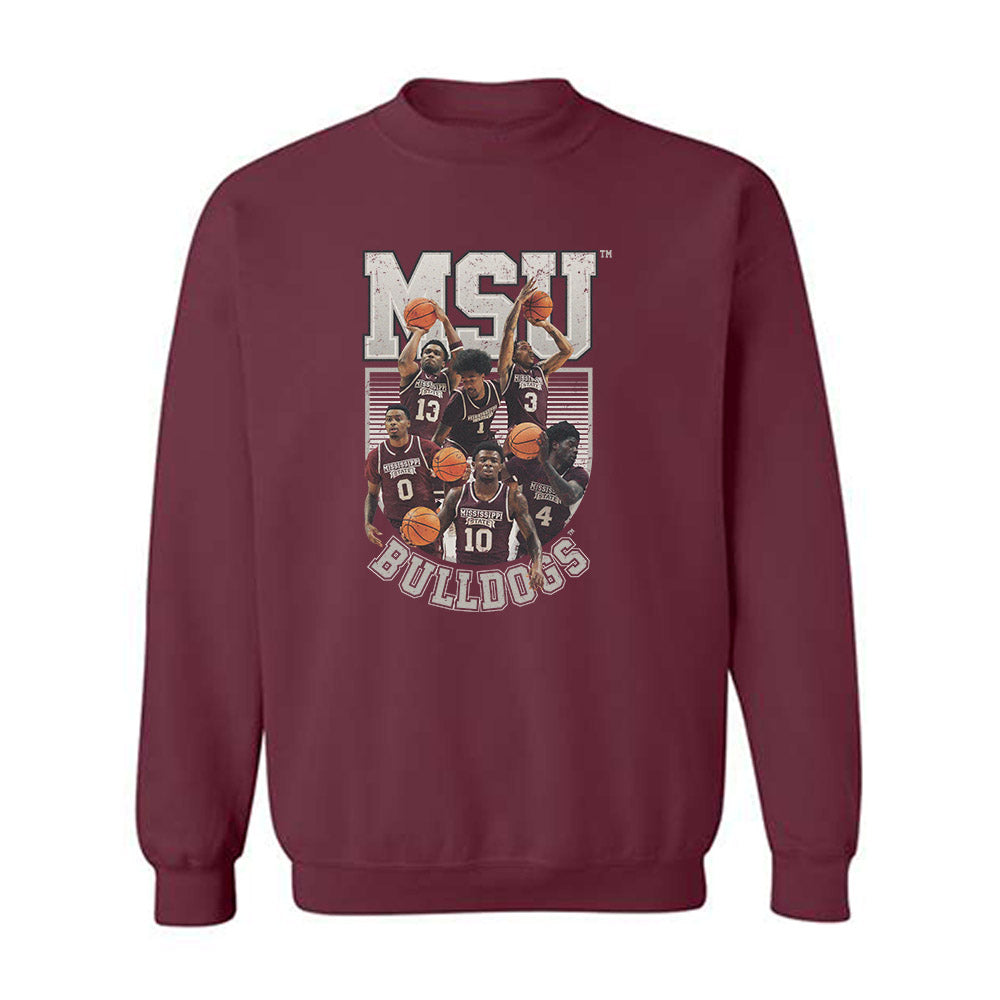 Mississippi State - NCAA Men's Basketball : - Team Crewneck Sweatshirt-0