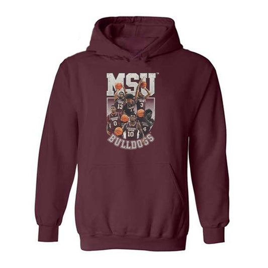 Mississippi State - NCAA Men's Basketball : - Team Hooded Sweatshirt-0