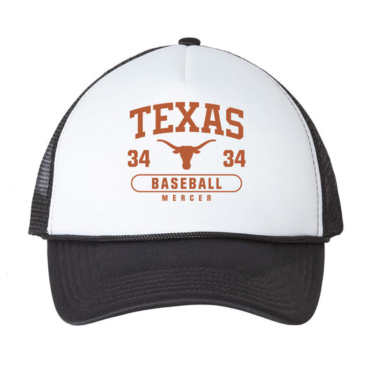 Texas - NCAA Baseball : Will Mercer - Trucker Hat