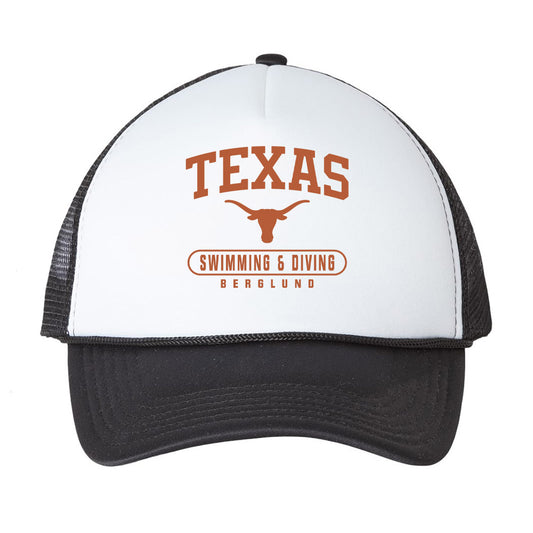 Texas - NCAA Women's Swimming & Diving : Berit Berglund - Trucker Hat-0