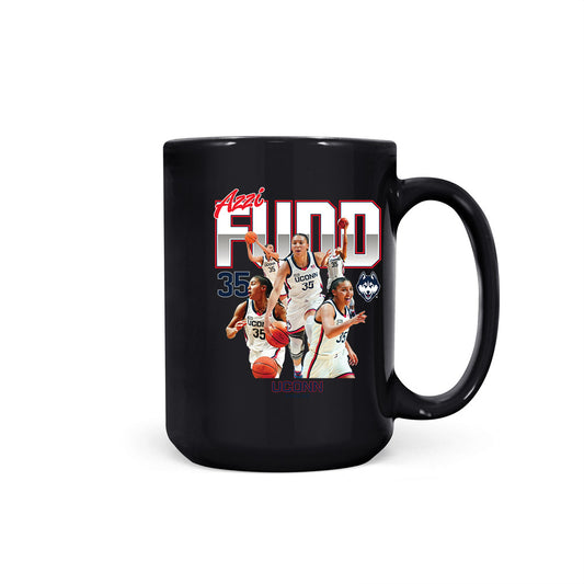 UConn - NCAA Women's Basketball : Azzi Fudd - Official 2023 - 2024 Post Season Coffee Mug-0