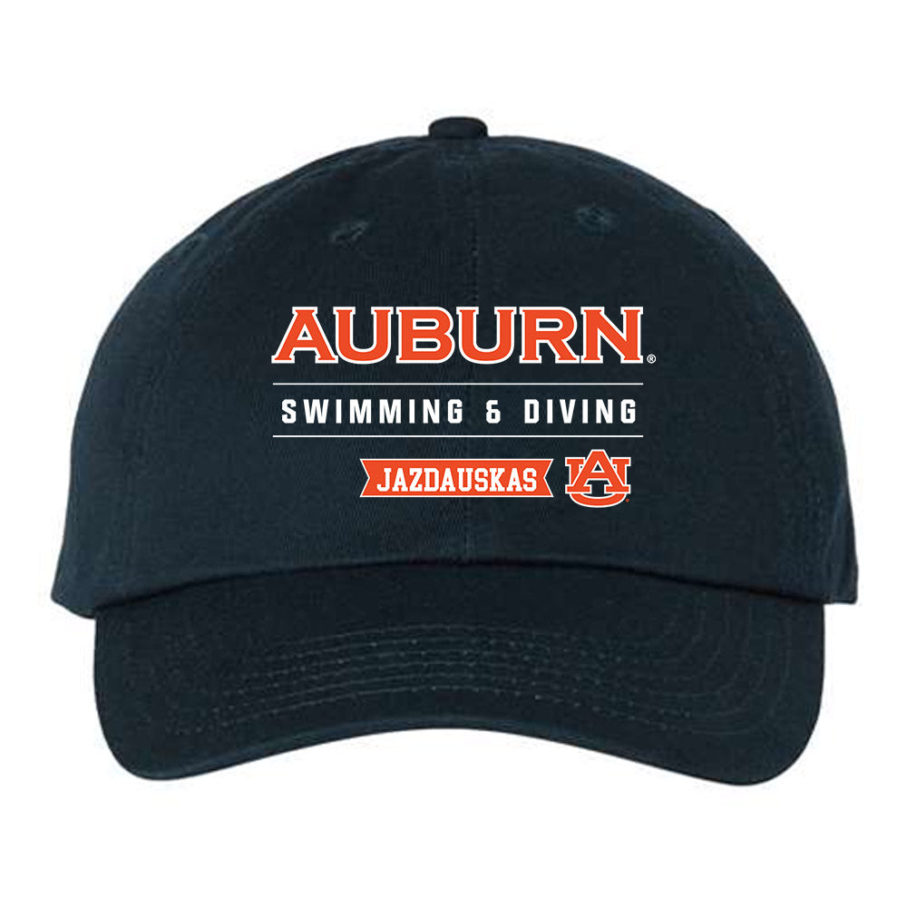 Auburn - NCAA Men's Swimming & Diving : Rokas Jazdauskas - Dad Hat-0