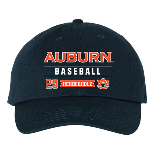 Auburn - NCAA Baseball : Christian Herberholz - Classic Dad Hat